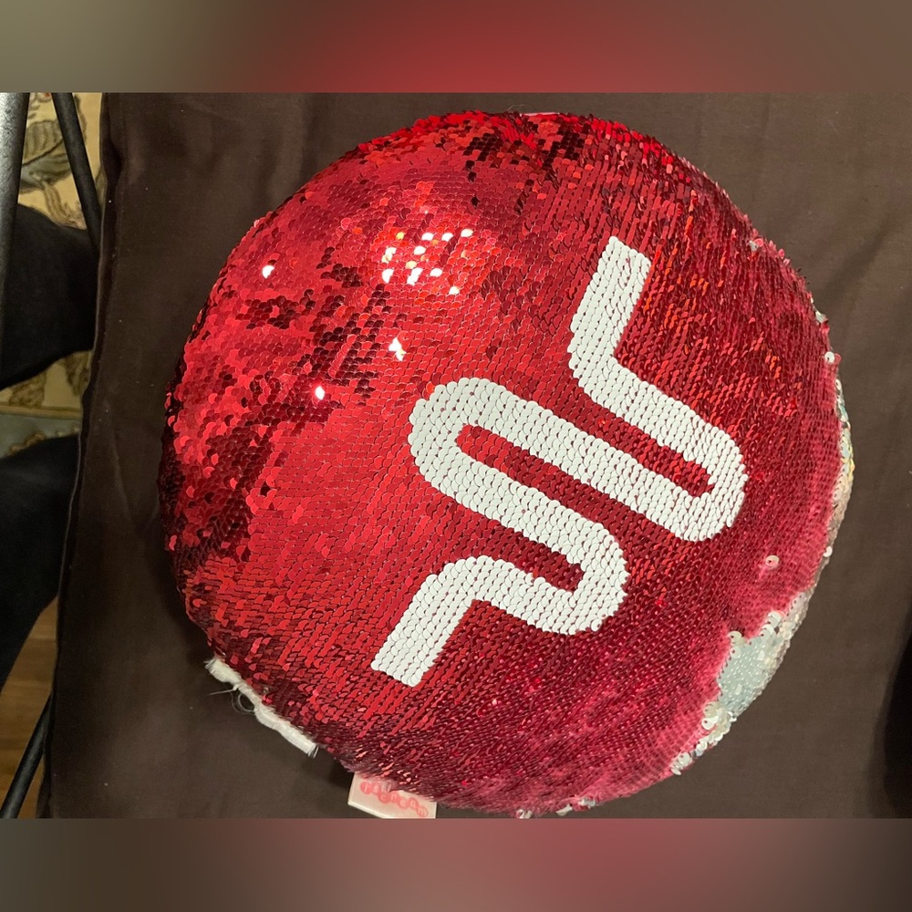 Tiktok sequin pillow